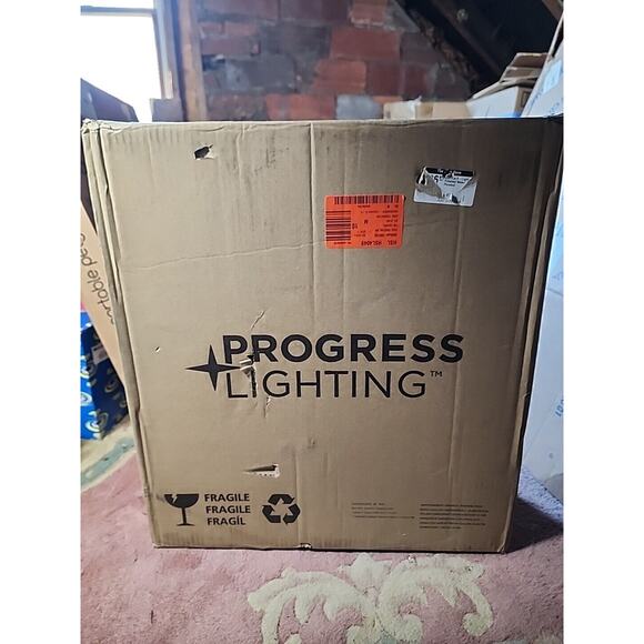 Globe Chandelier by Progress Lighting P3827-104 Equinox 4 Light 16" Taper - Picture 5 of 6